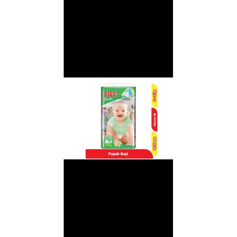 Fitti Pants Diapers M L
