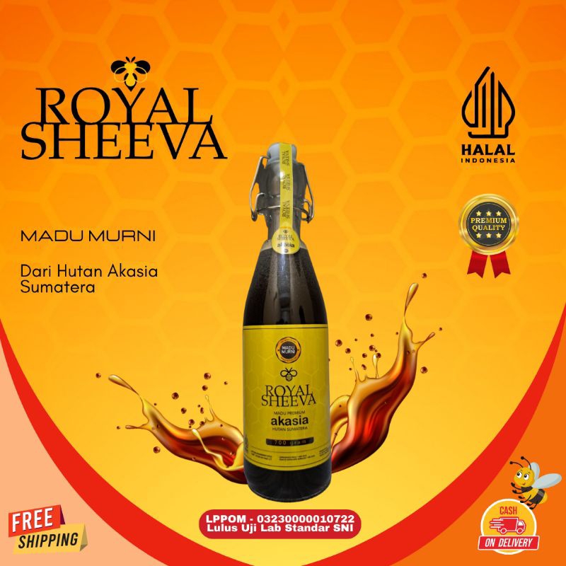 

Madu Murni Royal Sheeva 700 gr | Premium Asli 100% Halal MUI dari Hutan Akasia Sumatera