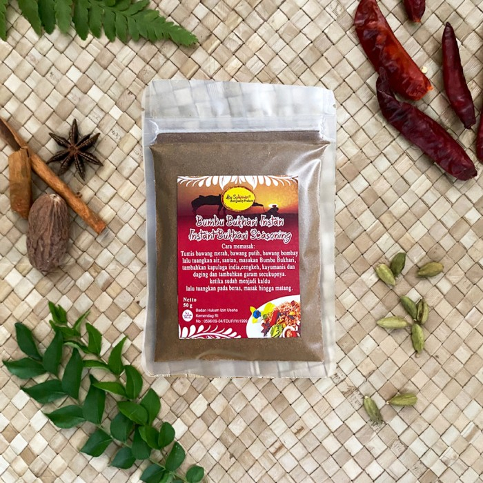 

Bumbu Nasi Bukhari Instan/Instant Bukhari Seasoning Abu Sulaiman 100 G