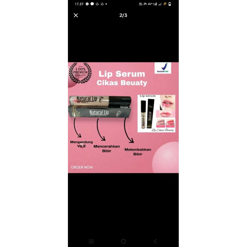 Lip. Serum. cikas beauty