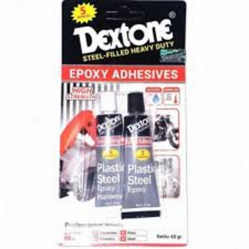 

LEM EPOXY DEXTONE 5 MINUTES LEM BESI PLASTIC STEEL