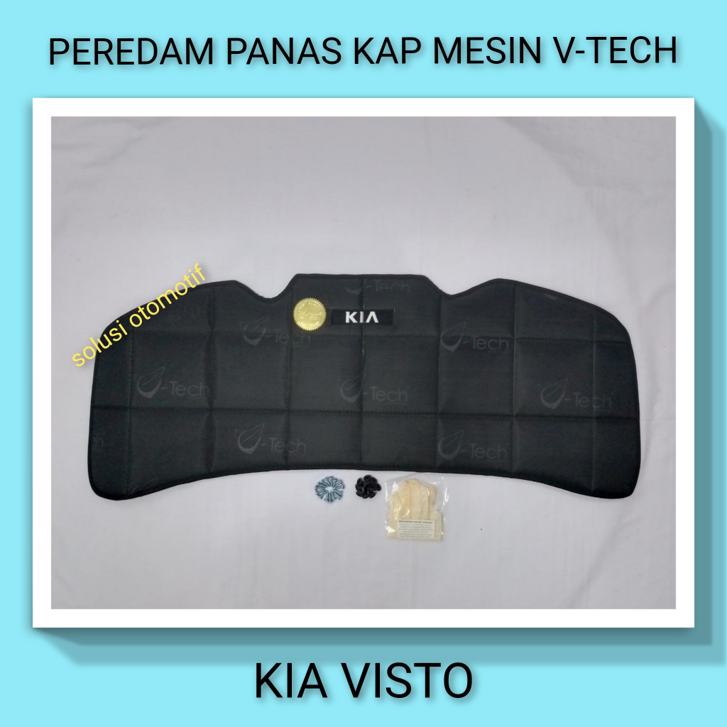 KIA VISTO VTECH Ori Pelindung Peredam Panas Kap Mesin Aksesoris Mobil