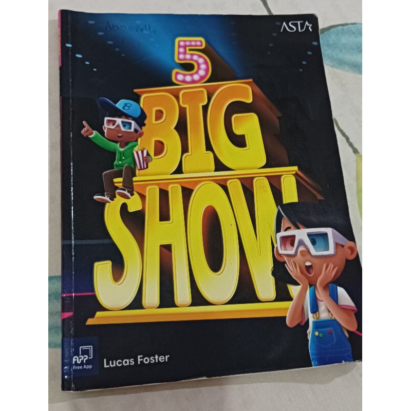 Buku Big Show 5 Student book/Lucas Foster Preloved