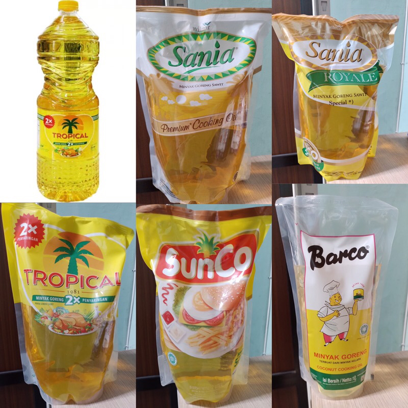 

Minyak goreng 2L - Tropical - Sunco