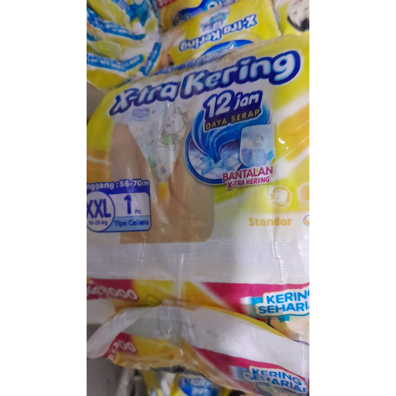 Pampers mamypoko pants ukuran S M L XL XXL 1 renceng isi 10