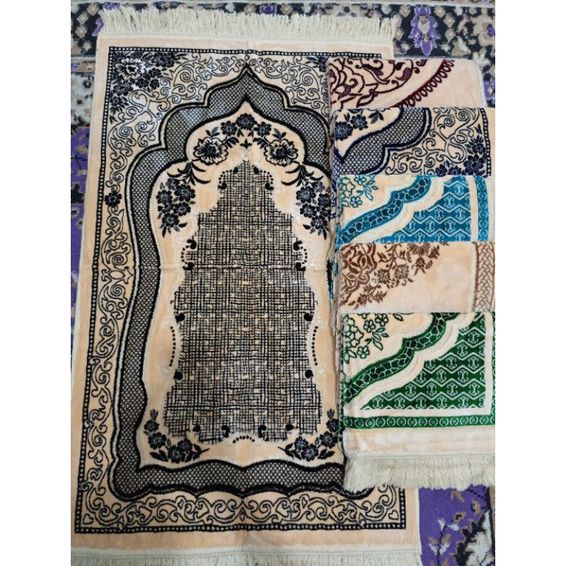 SAJADAH TURKI SULTAN SAFATEX CREAM