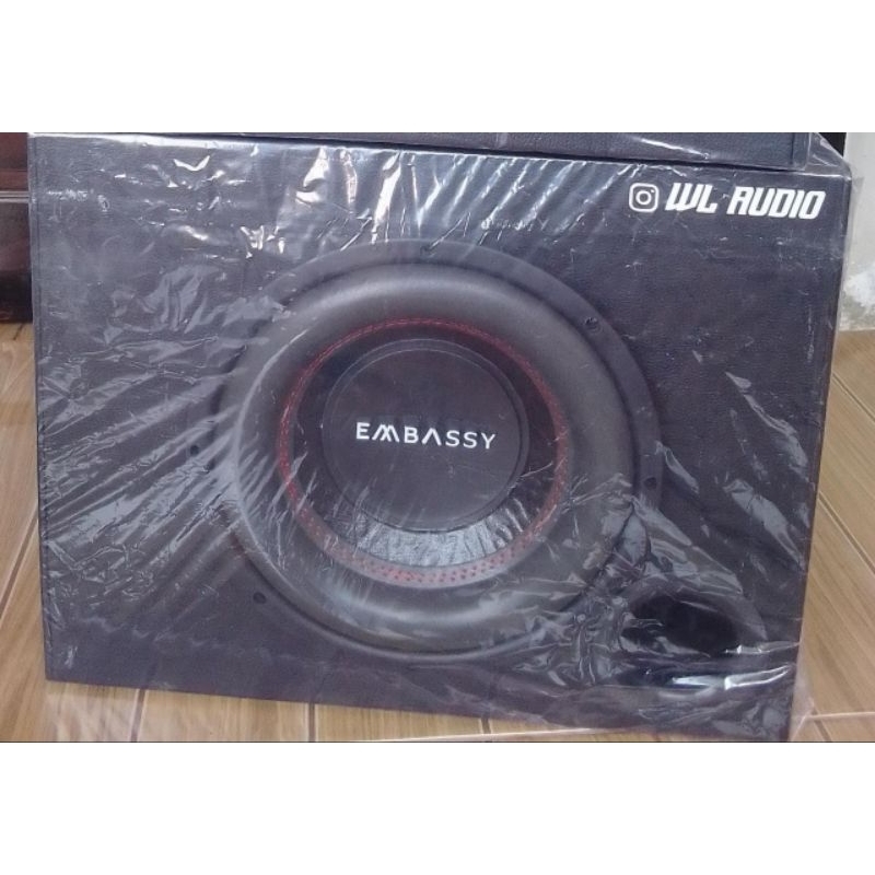 paket audio mobil subwofer 10inch aktif