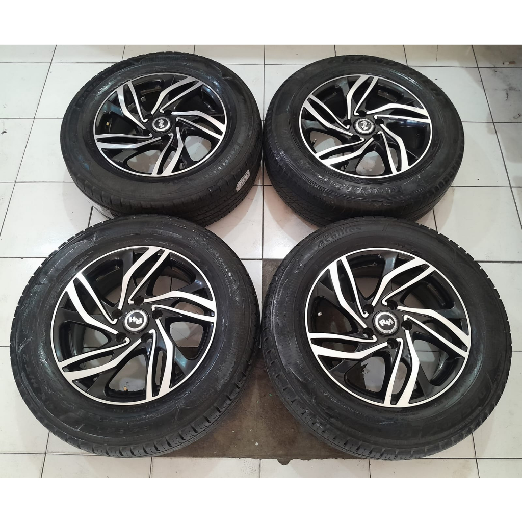 VELG BEKAS STANDAR JF RING 16 LEBAR 6,5 PCD 5X114,3 + BAN 215 65 R16