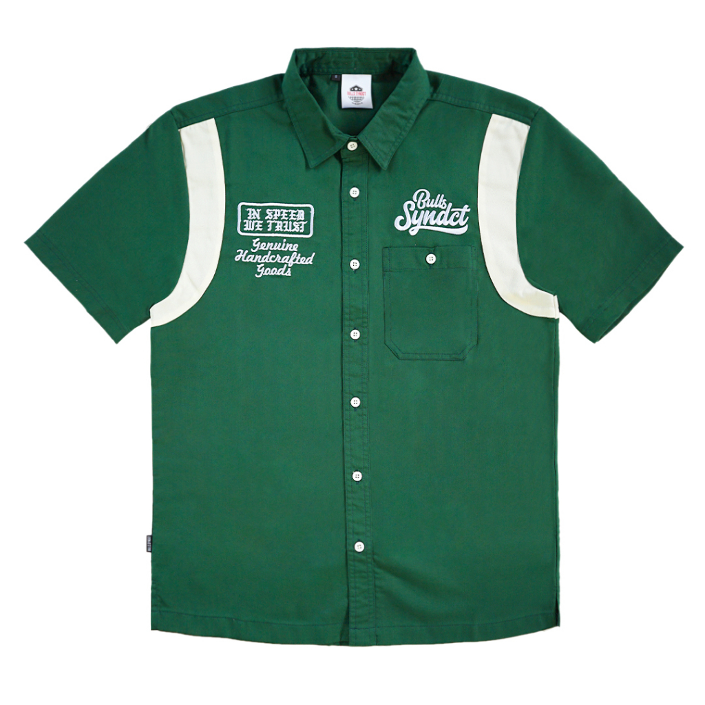 BULLS SYNDICATE Shirt Toccoa Green