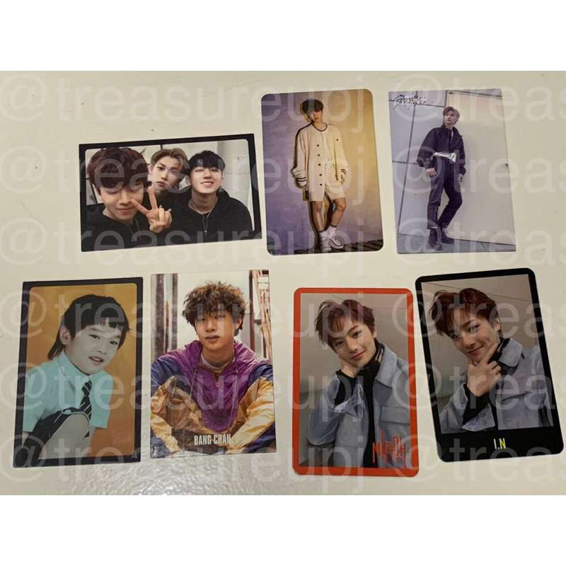 [CEK DESC] PHOTOCARD STRAY KIDS i am not, miroh, levanter, i am who, levanter, go live album. lee kn