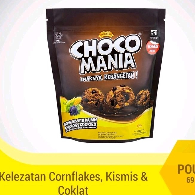 

Chocomania Cornflake & Raisin 69 gram