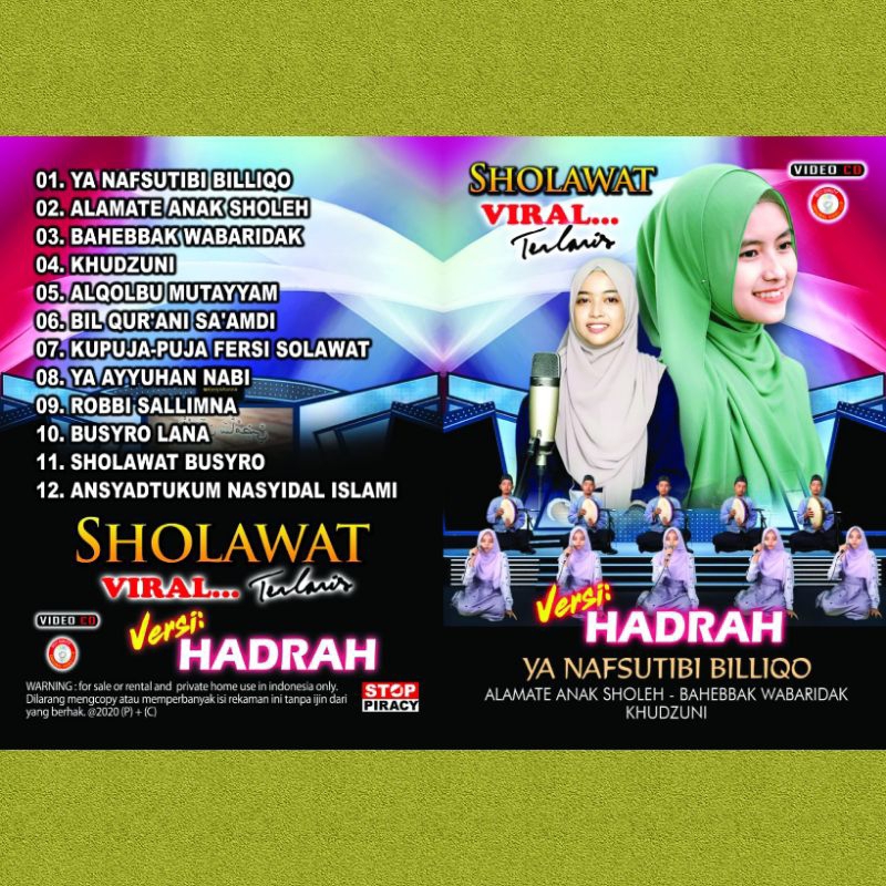 VCD SHOLAWAT ALAMATE ANAK SHOLEH