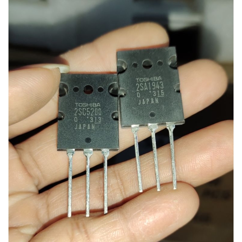 TR Toshiba Original 2sc5200 2sa1943 / 1.pasang Toshiba Super