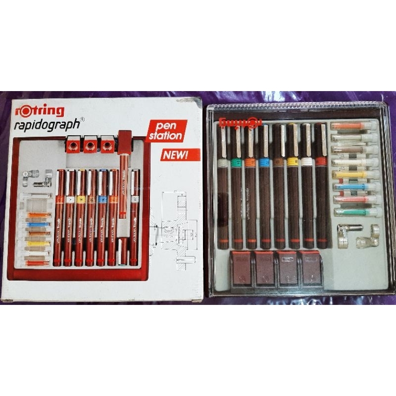 Rotring Rapidograph Set Original