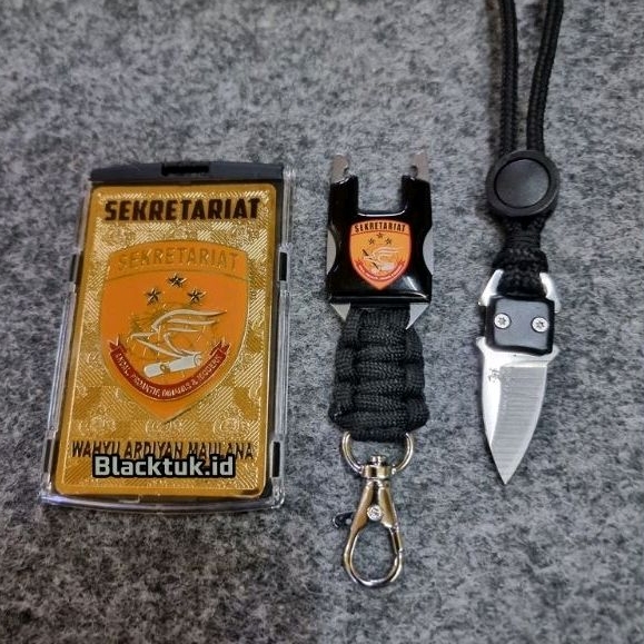 

plat id name tag SETUM POLRI full set