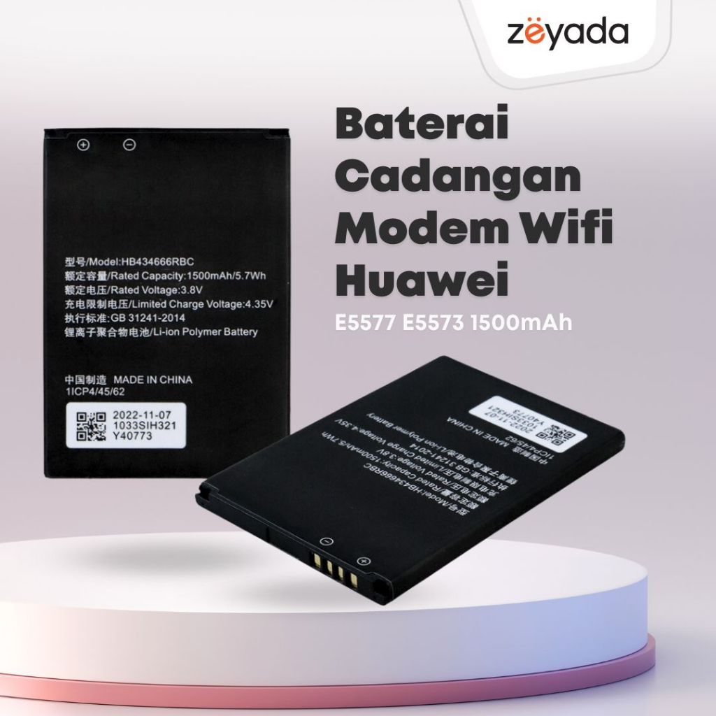 Baterai Modem Wifi Huawei E5577 E5573 1500mAh