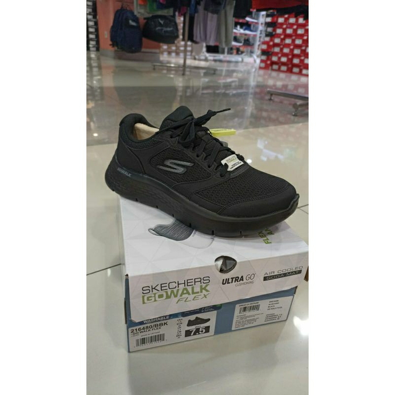 SKECHERS GO WALK FLEX MEN TALI HIDUP SIZE 40/44 ORIGINAL BY SPORT STATION