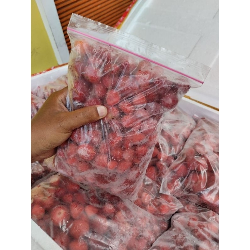 

Strawberry Frozen 1 kg | Strawberry Beku 1 kg