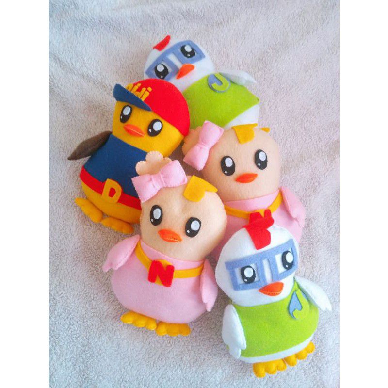 Boneka Didi And Friends Boneka Flanel Nana Didi Dan Teman Teman