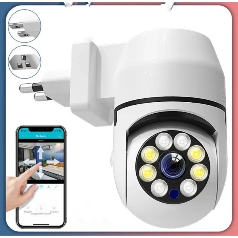 IP CAMERA CCTV V380/ V380 pro WIRELESS 8MP HD PTZSPEED DOME Mini - TANPA MEMORY