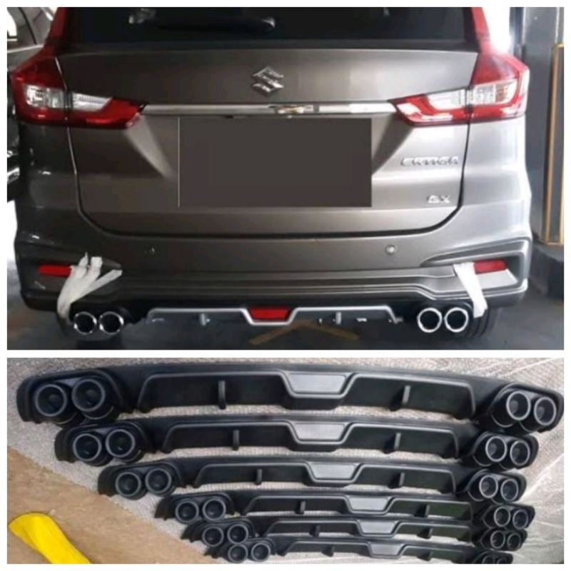 Diffuser Belakang Mobil Universal