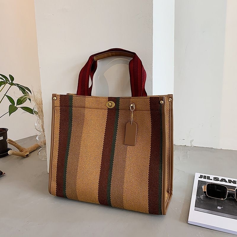 TAS TOTEBAG IMPORT TAS WANITA EL5528 BQ3516 BAHN KAIN IMPORT (KUAT)