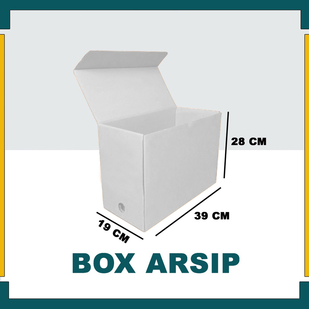 Kenanganpawon Box File 39X19X28 Cm / Box Arsip / Kardus Arsip / File Box /Arsip Box Besar