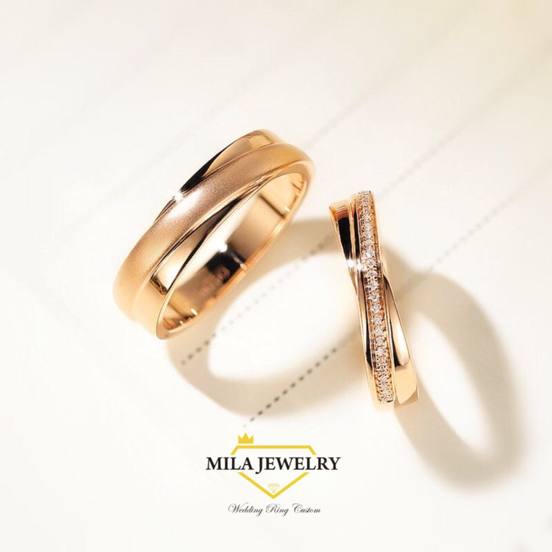 Cincin Kawin Platinum Asli Mj 301