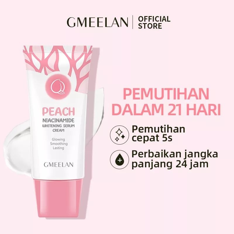GMEELAN Peach Niacmide Whitening Serum Cream