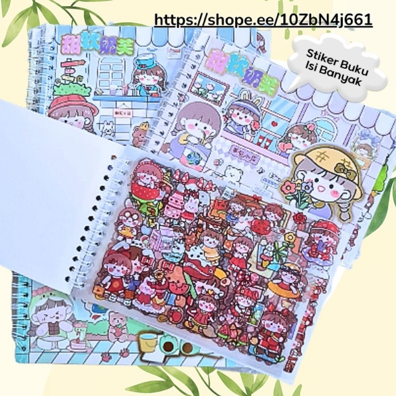 

Toserba Gemilang Jaya _ Stiker Momo Kemasan Buku Spiral Stiker Lucu