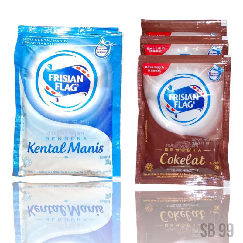 

Frisian Flag Susu Kental Manis sachet isi 6bks