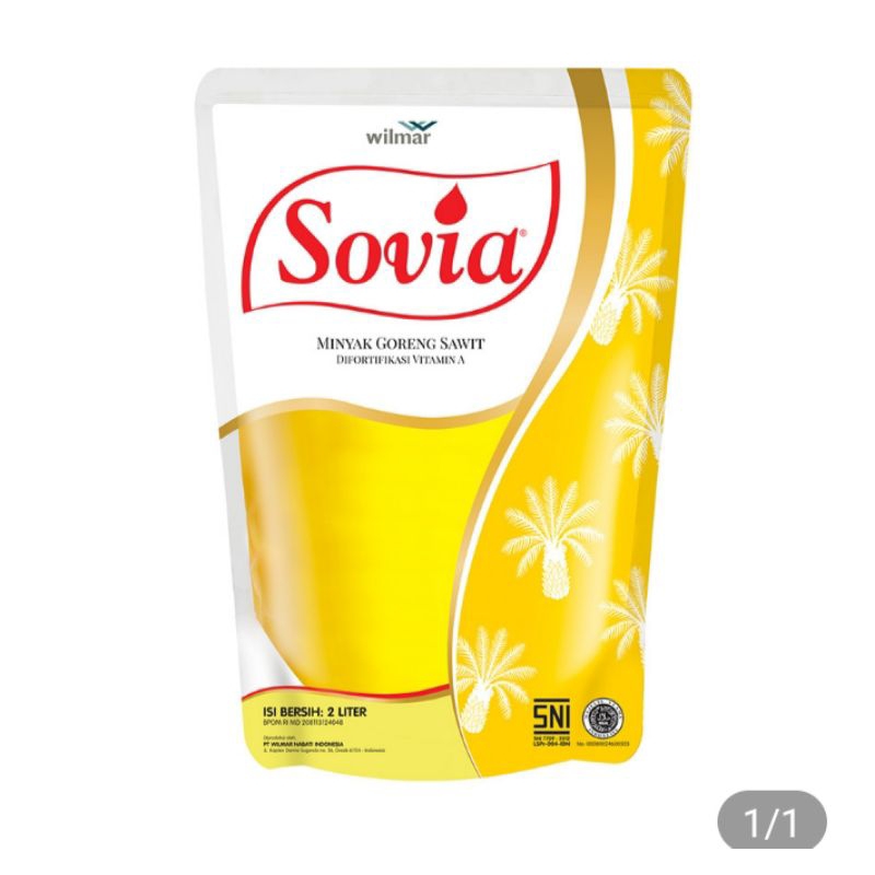 

Minyak goreng Sovia 2L