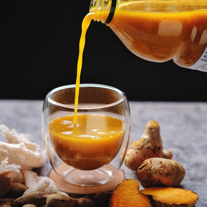 

Jamu Kunyit Asem Sirih 500ml Jamu Mbakyu