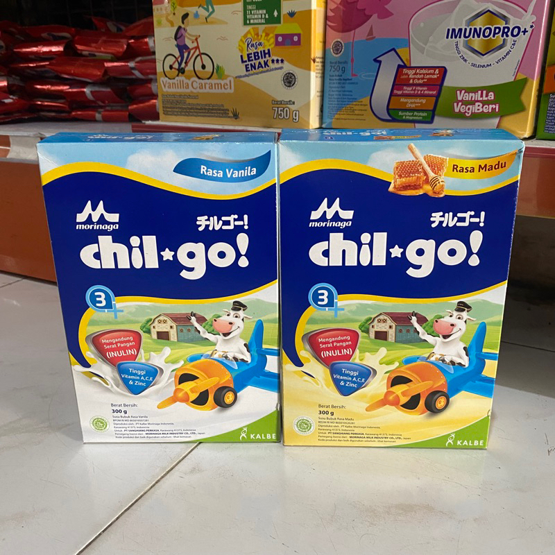 

CHIL GO 3+ 300gr MADU/VANILA