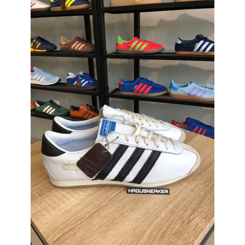 ADIDAS TRAINING 76 SPEZIAL [PUTIH/HITAM] #EH3058 HAGUSNEAKER GARANSI 100% ORIGINAL 