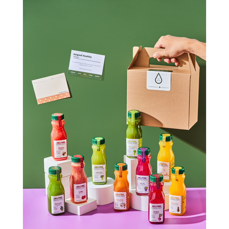 

bundling hemat Cold pressed juice (minimal 30 botol)