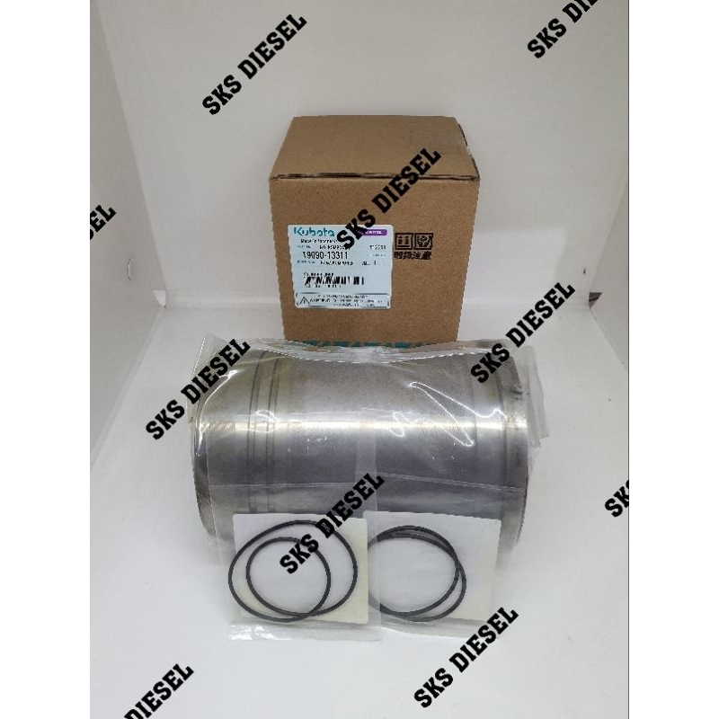RD105 RD110 DI - 2 Cylinder Liner + Oring Boring Foring Mesin Diesel Kubota Original ( 92mm )