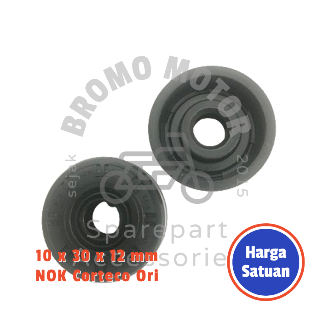 Oil Seal Shock Breaker Belakang Honda GL Pro GL Max Tiger Verza Megapro Primus Lama 10 30 12 mm (Sil