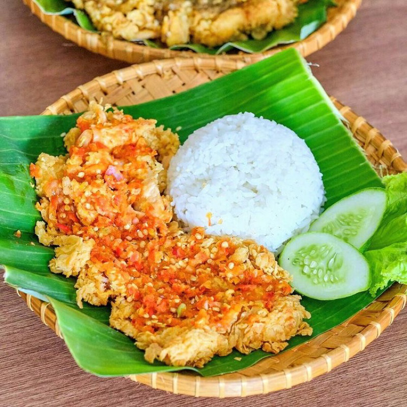 

Ayam Geprek Pedas Nampol