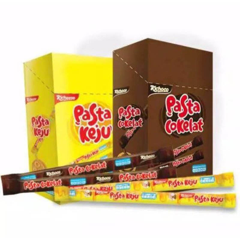 

Richeese Nabati Pasta Keju & Coklat isi 30pc