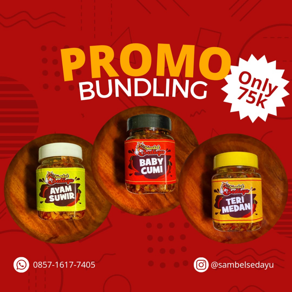 

SAMBEL SEDAYU - PROMO BUNDLING