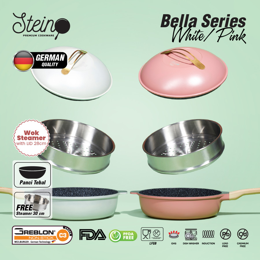 WAJAN STEIN BELLA WOK STEAMER