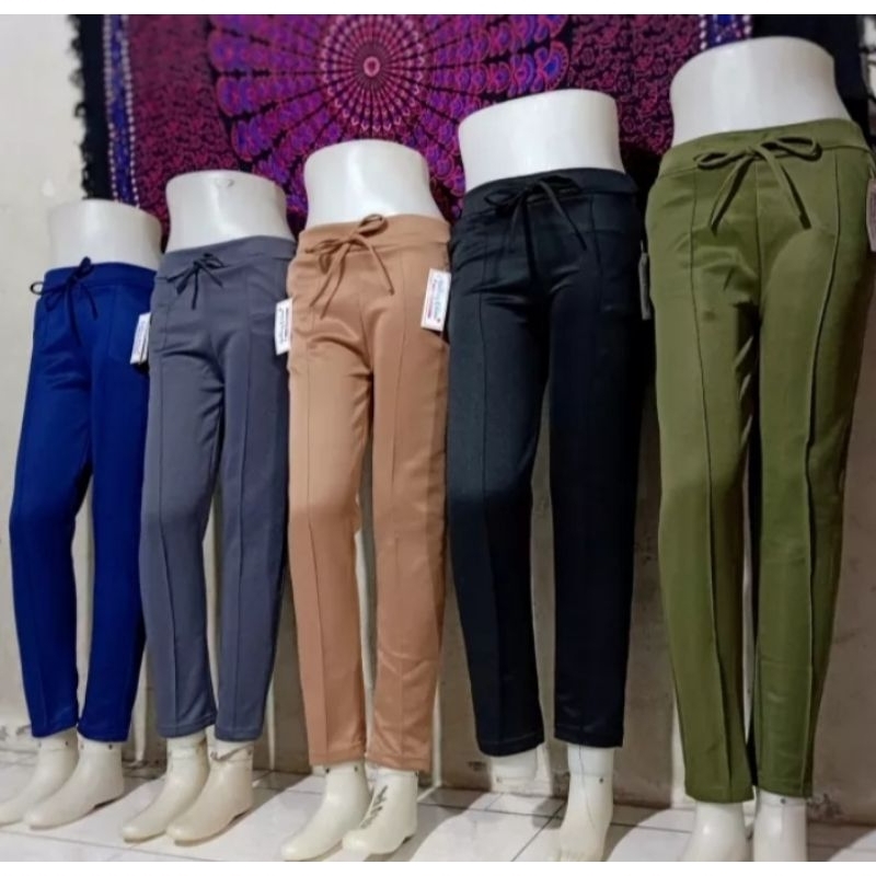 Celana Kulot Luna panjang Celana panjang wanita Legging Celana Senam