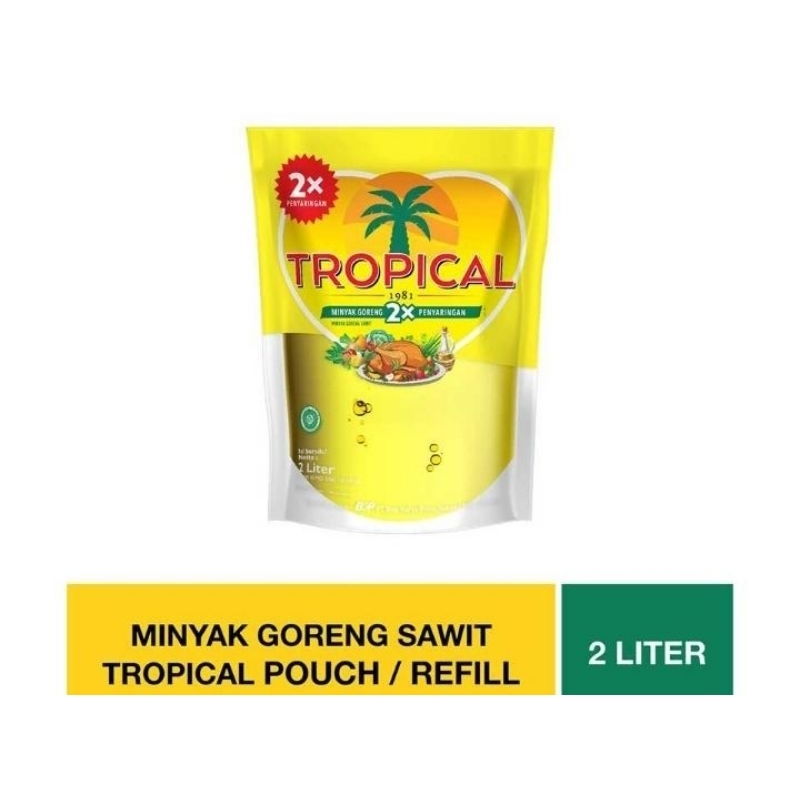 

Tropical Minyak Goreng Pouch 2liter