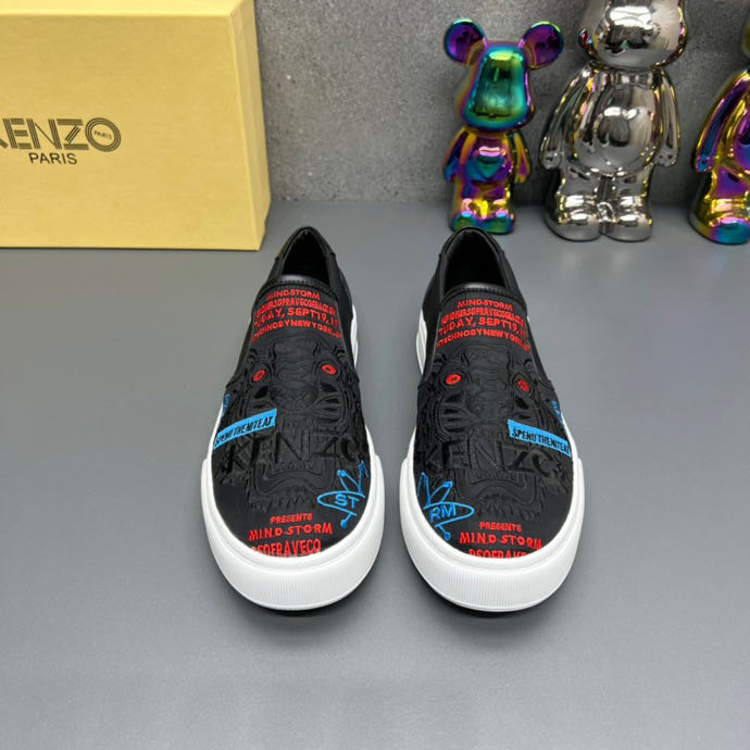 Kenzo Tiger Head Fashion Men's Shoe