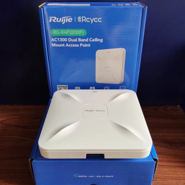 Ruijie Reyee RG-RAP2200(F) AC1300 Dual Band Ceiling Mount Access Point