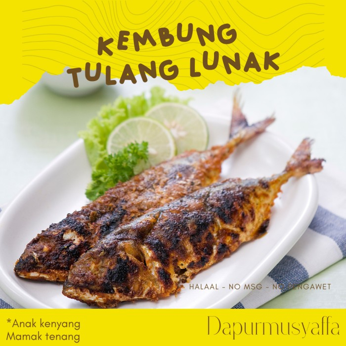 

Kembung Tulang Lunak MPASI NO MSG siap goreng