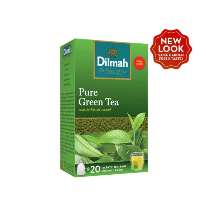 

Dilmah Pure Green Tea - Teh Celup Teh Kesehatan