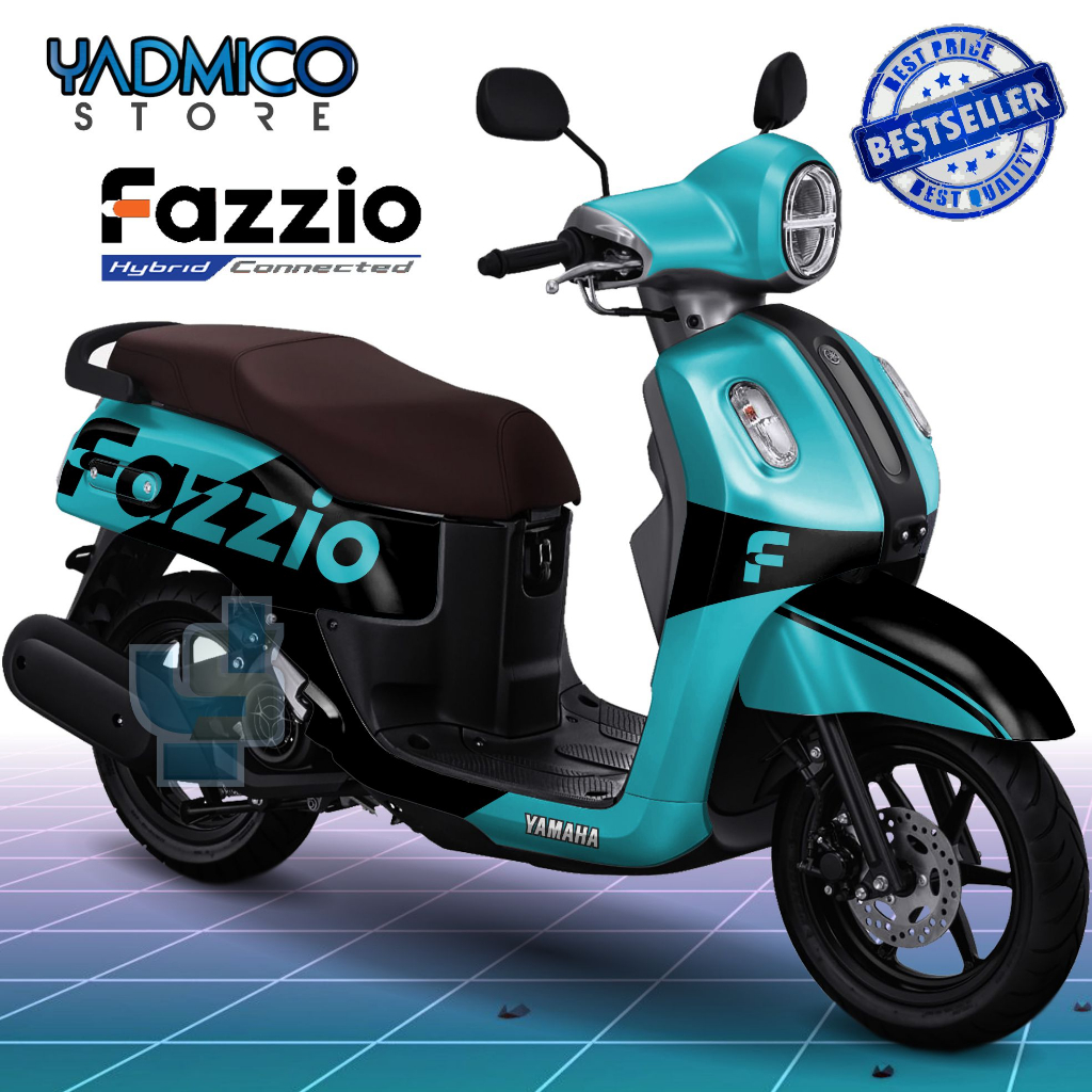 Decal Fazzio Full Body - Stiker Motor Fazzio Full Body - Decal Hologram Yamaha Fazzio Full Body - St