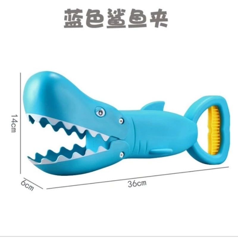 Mainan anak sekop skop pasir hiu shark buaya lobster hippo beach toy